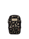 DOLCE & GABBANA CAMOUFLAGE JACQUARD CROSSBODY BAG