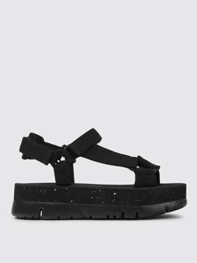 Camper Oruga Up Sandal In Black/white