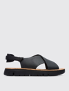 Camper Oruga Criss-cross Sandals In Black
