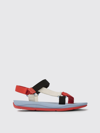 Camper Colour-blocked Touch Strap Sandals In Multicolor