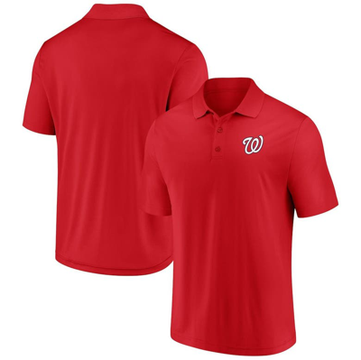 Fanatics Branded Red Washington Nationals Winning Streak Polo