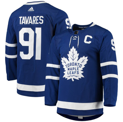 Adidas Originals Adidas John Tavares Blue Toronto Maple Leafs Home Captain Patch Primegreen Authentic Pro Player Jers