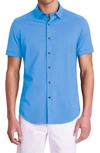 BUGATCHI MILES OOOHCOTTON® SHORT SLEEVE BUTTON-UP SHIRT