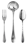 Mepra Epoque 3-piece Serving Set In Stainless Steel Set 4