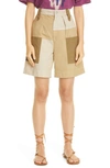 ISABEL MARANT ÉTOILE KALERNA ORGANIC COTTON & LINEN BLEND SHORTS