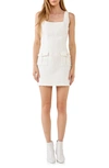 Endless Rose Bouclé Tank Dress In White