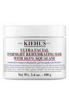 Kiehl's Since 1851 Ultra Facial Overnight Hydrating Face Mask With 10.5% Squalane 3.4 oz/ 100 ml