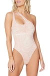 L*SPACE PHOEBE CLASSIC ONE-SHOULDER ONE-PIECE SWIMSUIT