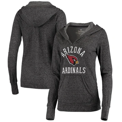 Fanatics Women's Black Arizona Cardinals Doubleface Slub Pullover Hoodie