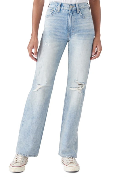 Lucky Brand Cotton & Hemp High Waist Relaxed Jeans In Ascent Desert