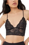 FREE PEOPLE INTIMATELY FP EVERYDAY LACE LONGLINE BRALETTE