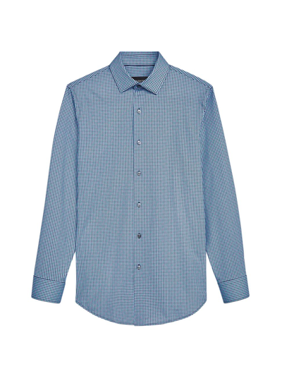 Bugatchi Ooohcotton Tech James Button-front Shirt In Lilac