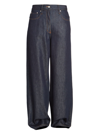 DRIES VAN NOTEN WOMEN'S HIGH-RISE WIDE LEG JEANS