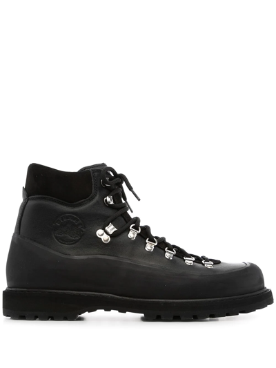 Diemme Roccia Vet Canvas Hiking Boots In Black