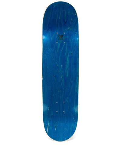 Maharishi Miltype Wood Skateboard In Blau