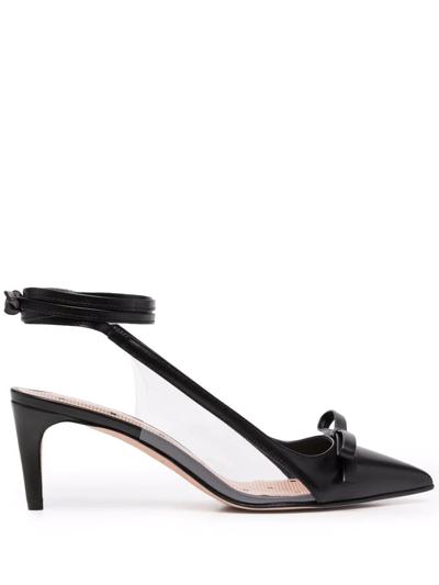 Redv Sandie Wrap-ankle Pumps In Schwarz