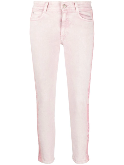 STELLA MCCARTNEY LOGO TAPE SLIM JEANS