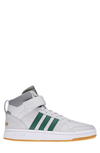 Adidas Originals Postmove Mid Sneaker In Grey One/green/white