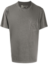 Maharishi Acid-wash Cotton T-shirt In Grey