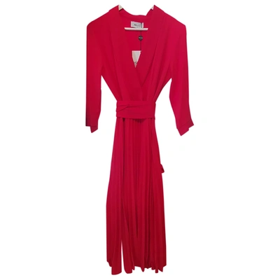 Pre-owned Bsb Mid-length Dress In Red