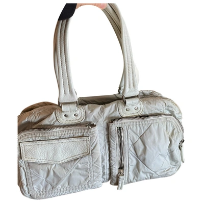Pre-owned Prada Handbag In Grey