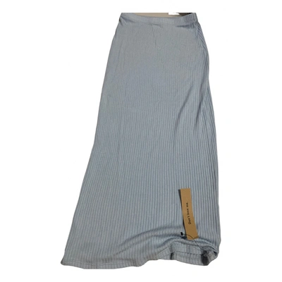 Pre-owned Reformation Mid-length Skirt In Blue