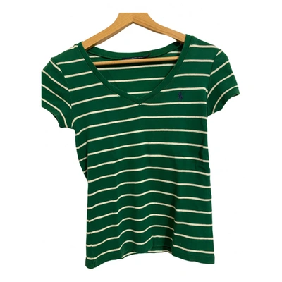Pre-owned Ralph Lauren T-shirt In Green
