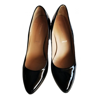 Pre-owned Marella Patent Leather Heels In Black