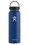 Hydro Flask 40-ounce Wide Mouth Cap Bottle In Navy