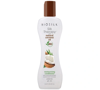 Biosilk Silk Therapy With Natural Coconut Oil Moisturizing Conditioner, 5.64 Oz, From Purebeauty Sal