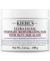 Kiehl's Since 1851 Ultra Facial Overnight Hydrating Face Mask With 10.5% Squalane 3.4 oz/ 100 ml In No Color