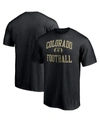 Fanatics Men's  Black Colorado Buffaloes First Sprint Team T-shirt In Black