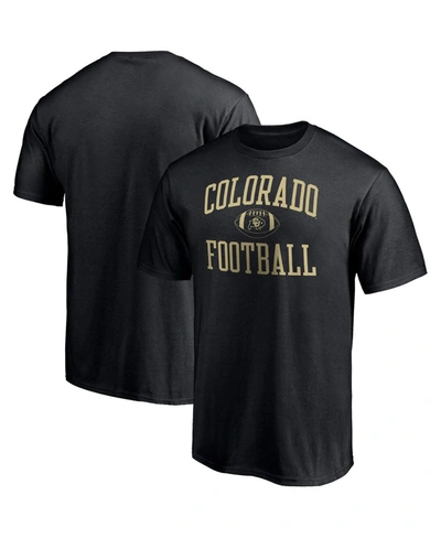Fanatics Men's  Black Colorado Buffaloes First Sprint Team T-shirt