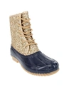 Sugar Women's Skylar Glitter Duck Boots Women's Shoes In Gold Glitter/na