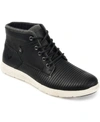 TERRITORY MEN'S MAGNUS CASUAL LEATHER SNEAKER BOOTS