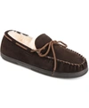 Territory Meander Genuine Sheepskin Moccasin Slipper In Brown