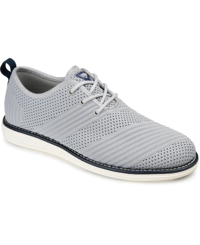 Vance Co. Novak Knit Dress Shoe In Gray