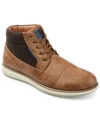 Vance Co. Men's Jones Cap Toe Ankle Boots In Tan