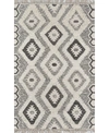 Novogratz Collection Novogratz Indio Ind-5 Black 5' X 7' Area Rug In Black