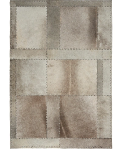 Calvin Klein Ck960 Northwest Ck960 5'3" X 7'5" Area Rug In Grey