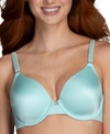 Vanity Fair Beauty Back Smoothing Full Coverage Bra 75345 In Beachside Aqua