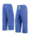 Junk Food Women's  Royal New England Patriots Cropped Pants In Royal