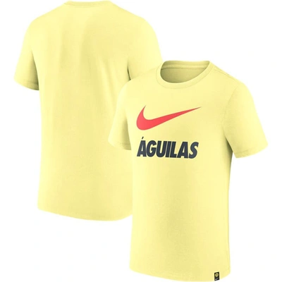 Nike Men's Club América T-shirt In Yellow