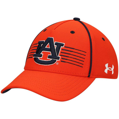 Under Armour Orange Auburn Tigers Iso-chill Blitzing Accent Adjustable Hat