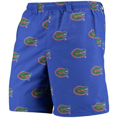 Columbia Men's Florida Gators Backcast Printed Short In Royalblue