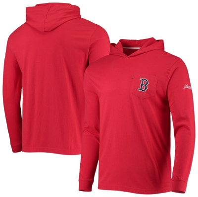 Johnnie-o Men's  Red Boston Red Sox Eller Hoodie Long Sleeve T-shirt