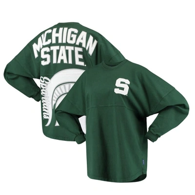 Spirit Jersey Green Michigan State Spartans Loud N Proud  T-shirt