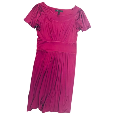 Pre-owned Max Azria Mid-length Dress In Pink