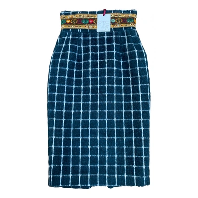 Pre-owned Stella Jean Wool Skirt In Multicolour