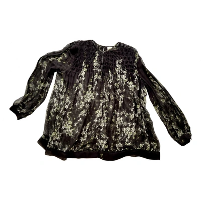 Pre-owned Zimmermann Silk Tunic In Black